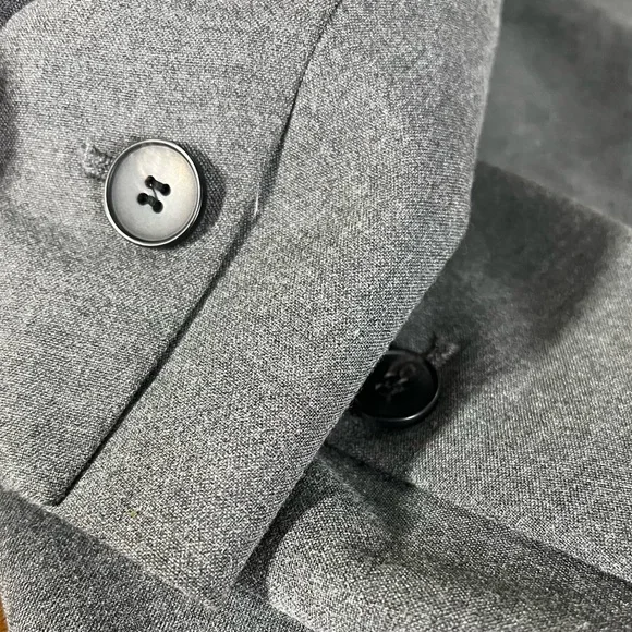 H&M Gray Blazer with Notched Lapels, Sz. XS Women’s Teen Juniors - Picture 10 of 12
